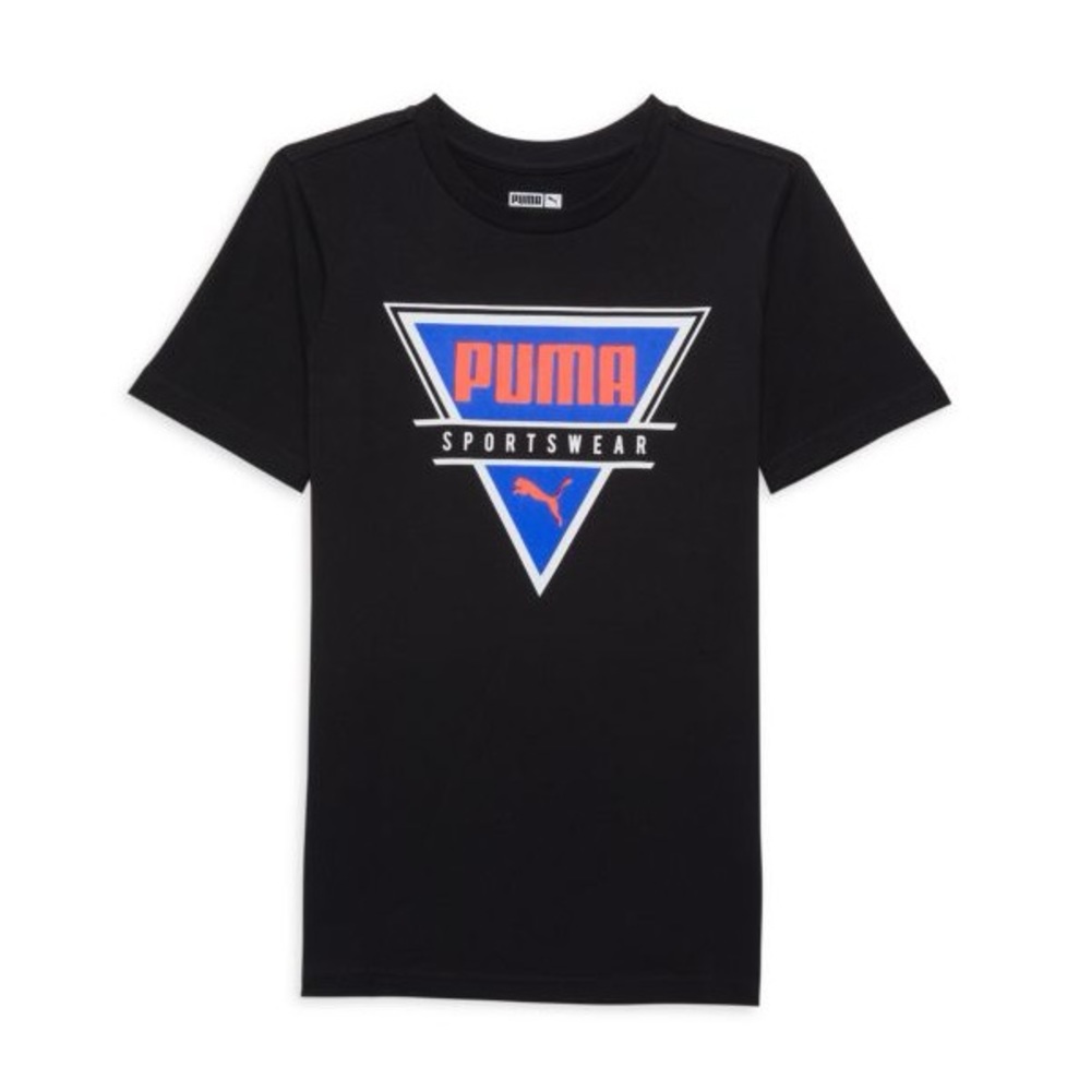 PUMA Boy's Logo Graphic Tee